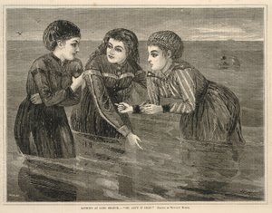 ロング・ブランチでの海水浴（1871年8月26日付『毎土曜日』より）--"Oh, Ain