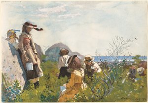 ベリーピッカーズ 作： Winslow Homer