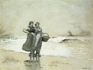 ブライスサンズ、1882年 作： Winslow Homer