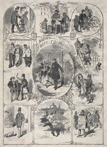 ボストンストリートキャラクター、1859年。