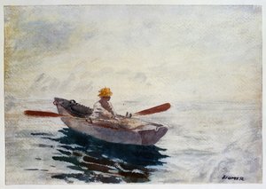 ボートの少年 作： Winslow Homer