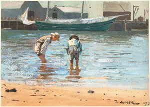 ボーイズ・ウェーディング 作： Winslow Homer