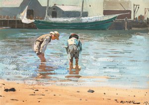 ボーイズ・ウェーディング、1873年 作： Winslow Homer