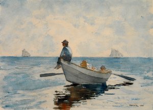Boys in a Dory, 1880. 作： Winslow Homer