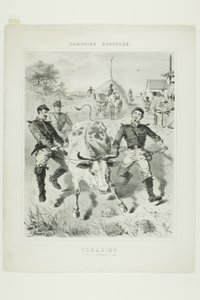 キャンペーンのスケッチ採集 作： Winslow Homer