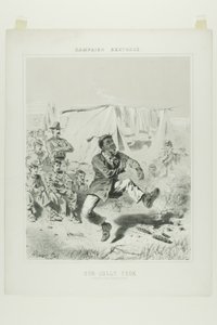 キャンペーンのスケッチ陽気なコック 作： Winslow Homer