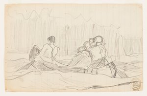 3 人の男性とのカヌー 作： Winslow Homer