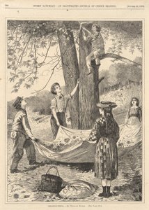 1870年10月29日毎週土曜日より 作： Winslow Homer