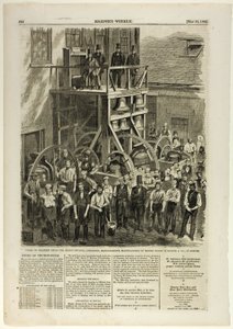 マサチューセッツ州ケンブリッジ、クライスト・チャーチのための13の鐘のチャイム 作： Winslow Homer