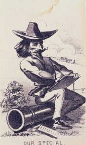 南北戦争、キャンプでの生活 作： Winslow Homer