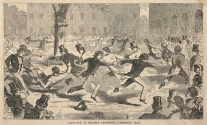 1858年7月3日、マサチューセッツ州ケンブリッジ、ハーバード大学でのクラス・デー（Ballou