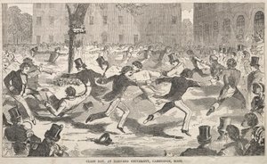 クラスデー（マサチューセッツ州ケンブリッジ、ハーバード大学にて 作： Winslow Homer