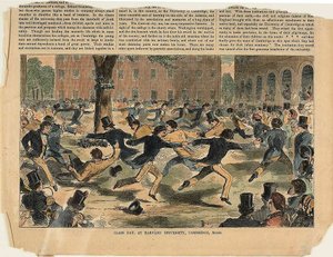 クラスデー（マサチューセッツ州ケンブリッジ、ハーバード大学にて 作： Winslow Homer