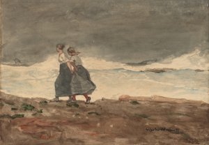 危険、18831887。 作： Winslow Homer