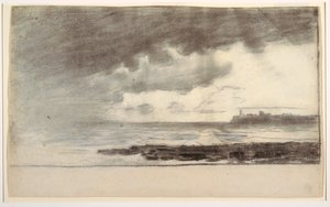 デッサン、カラーコーツの湾、イギリス、1881年 作： ウィンスロー・ホーマー