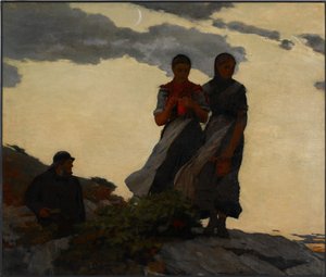アーリーイブニング 作： Winslow Homer