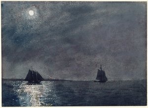 イースタン・ポイント・ライト 作： Winslow Homer