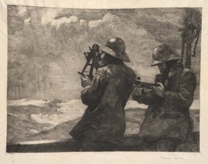 エイト・ベルズ、1881年。 作： Winslow Homer