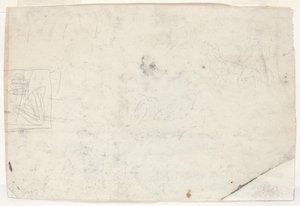 乗馬とその他の研究に関する図 [裏面] 作： Winslow Homer
