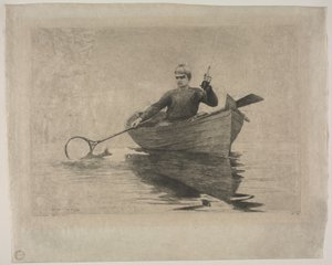 フライフィッシング 作： Winslow Homer
