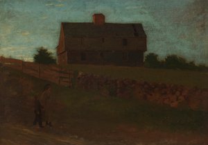 メイン州ヨーク、ギャリソンハウス 作： Winslow Homer