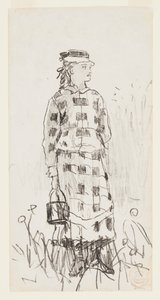 バケツを持つ少女 作： Winslow Homer