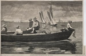 グロスター・ハーバー 作： Winslow Homer
