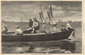 ハーパーのグロスター港 作： Winslow Homer