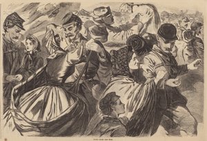 Home from the War』（1863年刊）。 作： Winslow Homer