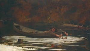 Hound and Hunter, 1892. 作： Winslow Homer