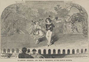 ラ・プティット・アンジェリーナとミス・C・トンプソン、ボストン美術館 作： Winslow Homer