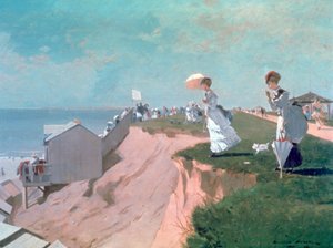 ロングブランチ、1869年 作： Winslow Homer