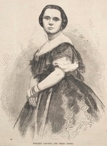 マダム・ラボルデ、プリマドンナ 作： Winslow Homer
