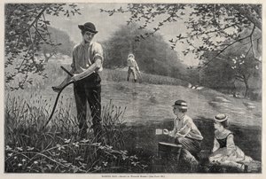 1872年に干し草を作る。