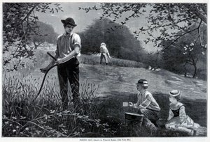 ヘイ作り（1872年7月6日号『Harper
