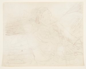 船のベルを打つ甲板上の男 作： Winslow Homer