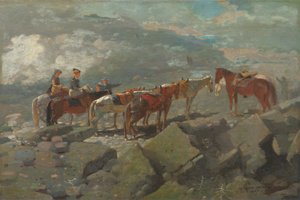 ワシントン山 作： Winslow Homer