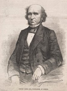 ボストン郵便局長 ナウム・ケイペン氏 作： Winslow Homer