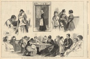 ニューヨークの慈善団体 作： Winslow Homer