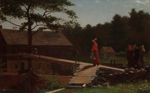 オールド ミル (モーニング ベル) 作： Winslow Homer
