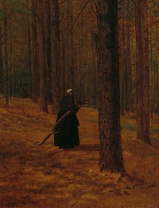 老婦人が集まる筆、1865 作： Winslow Homer