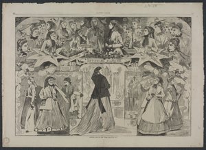 ニューヨークのオープニングデー、1868年。 作： Winslow Homer