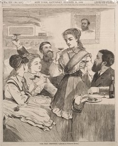 私たちの次期大統領、1868年。 作： Winslow Homer