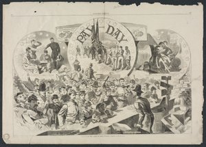 ポトマック陸軍の給料日 作： Winslow Homer