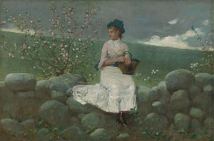 桃の花 作： Winslow Homer