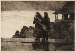 海の危険 作： Winslow Homer
