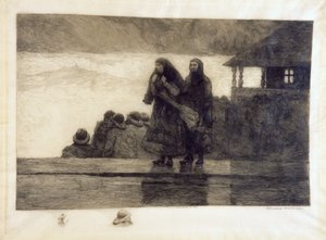 海の危険 作： ウィンスロー・ホーマー