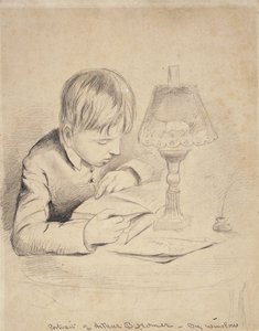 アーサーベンソンホーマーの肖像、1853年 作： Winslow Homer