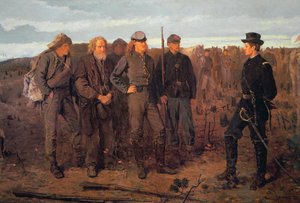 前線からの囚人 作： Winslow Homer