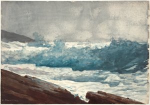 プラウツネック、ブレーカーズ 作： Winslow Homer